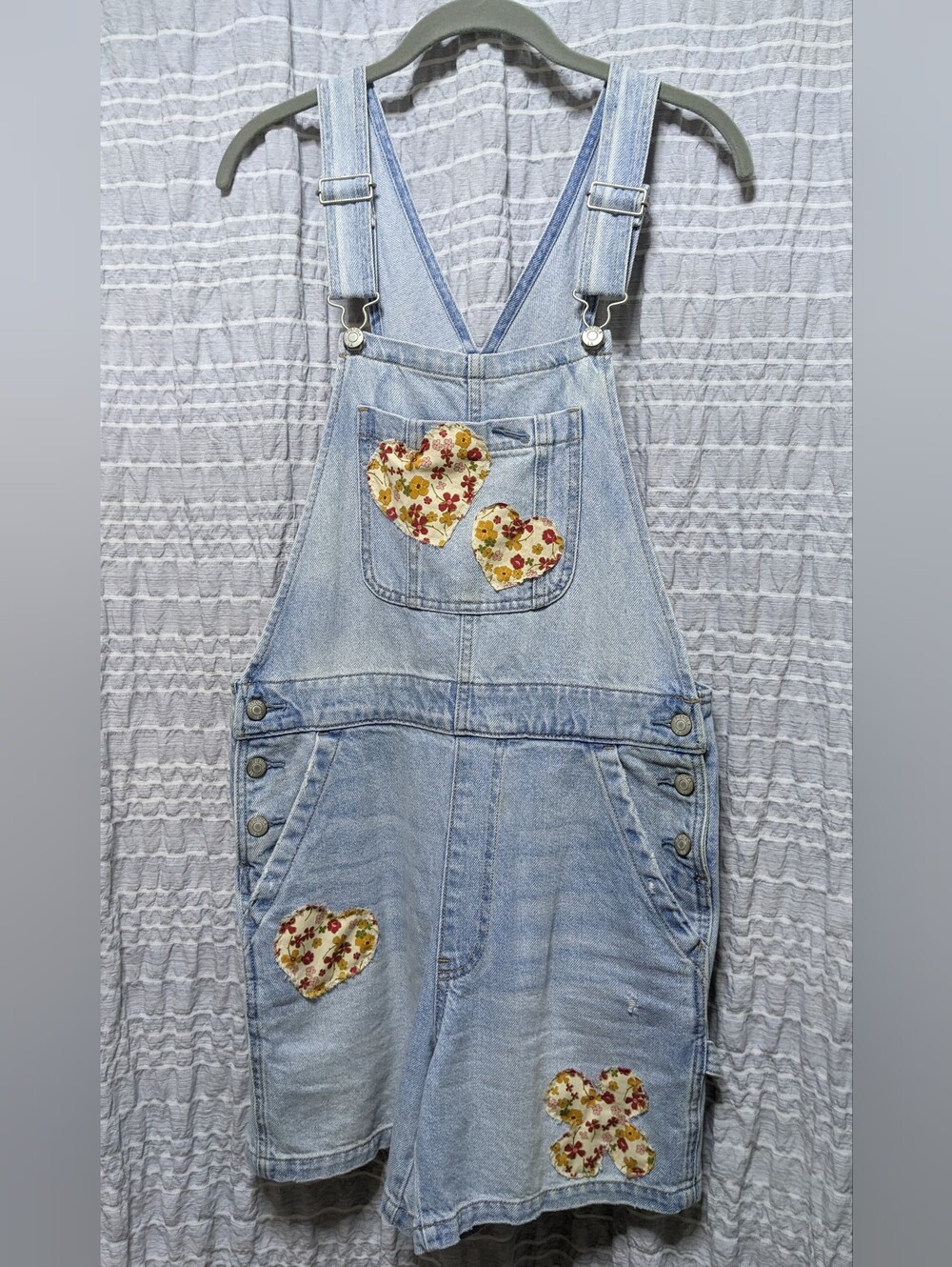 Pistola Denim Shortalls (Upcycled)